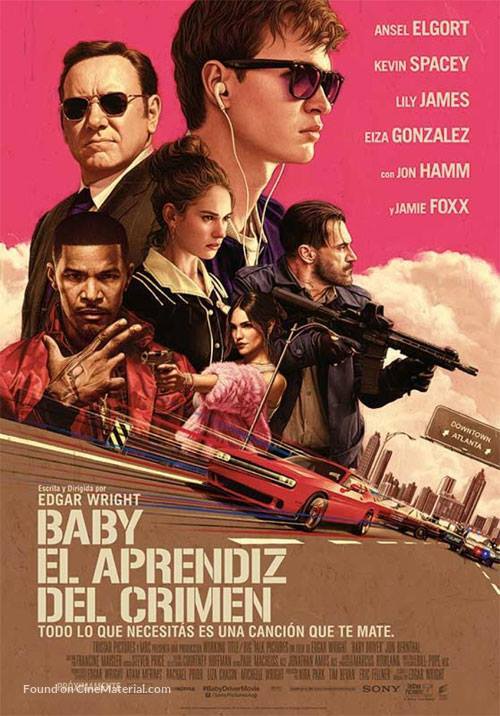 Baby Driver - Argentinian Movie Poster