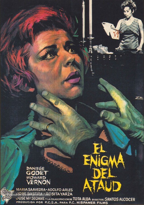 El enigma del ata&uacute;d - Spanish Movie Poster
