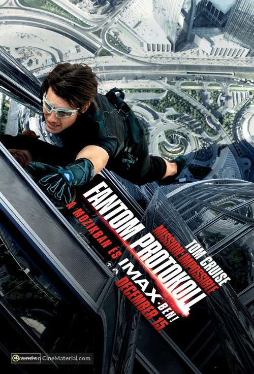 Mission: Impossible - Ghost Protocol - Hungarian Movie Poster