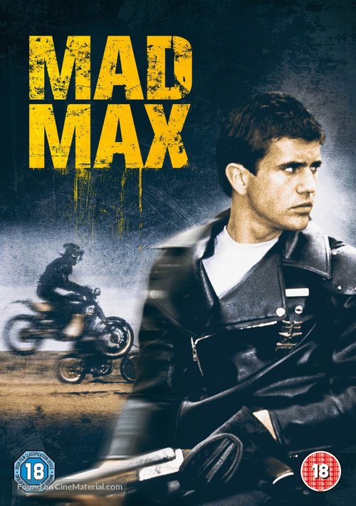 Mad Max - British DVD movie cover