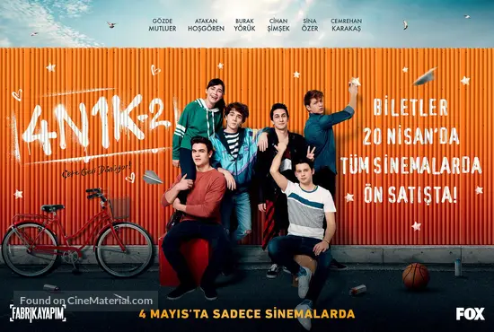 4n1k 2 18 Turkish Movie Poster 4n1k 2 18 Turkish Movie Poster