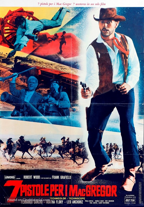 Sette pistole per i MacGregor - Italian Movie Poster