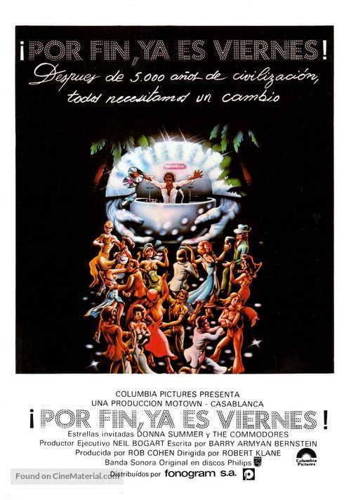 Thank God It&#039;s Friday - Spanish Movie Poster