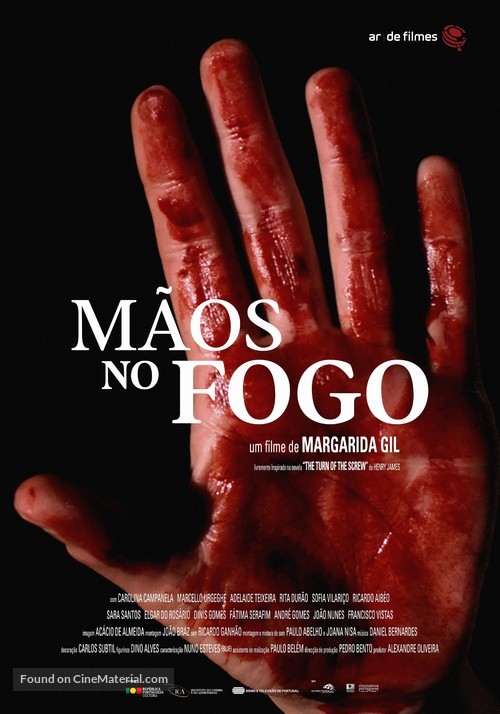 M&atilde;os no fogo - Portuguese Movie Poster