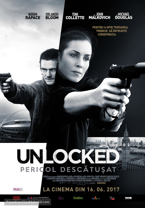 Unlocked - Romanian Movie Poster