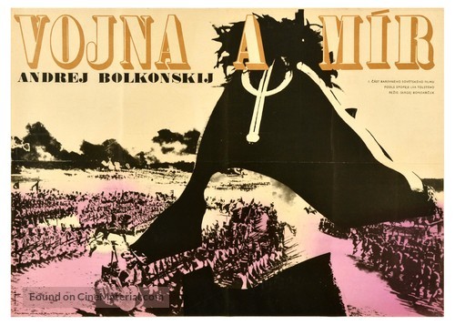 Voyna i mir - Czech Movie Poster