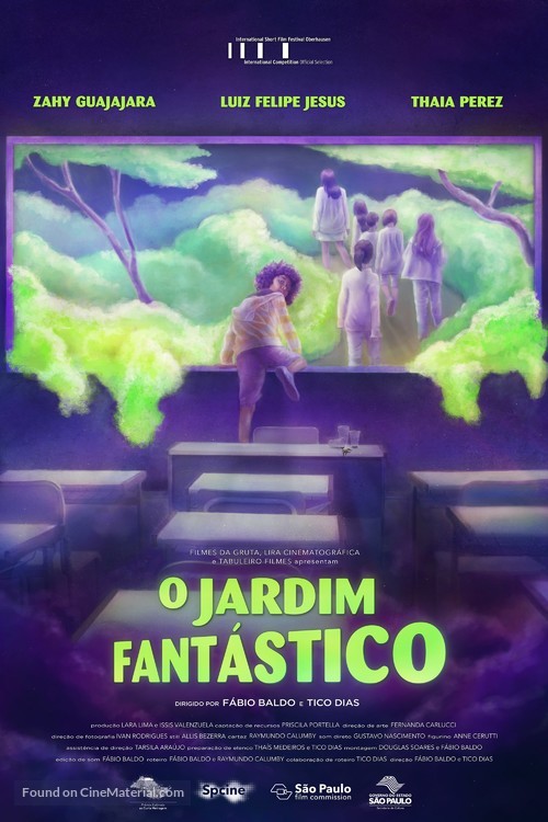 O Jardim Fant&aacute;stico - Brazilian Movie Poster