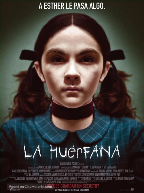 Orphan - Spanish Movie Poster