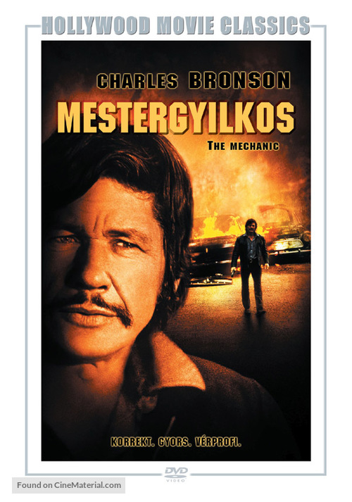 The Mechanic - Hungarian DVD movie cover