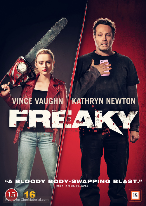 Freaky - Danish DVD movie cover