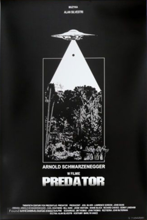 Predator - Polish Movie Poster