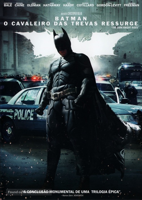 The Dark Knight Rises - Brazilian Movie Cover