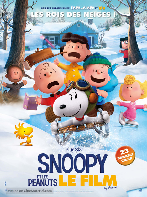 The Peanuts Movie - French Movie Poster