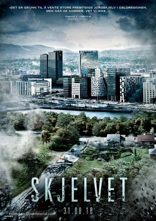 Skjelvet - Norwegian Movie Poster