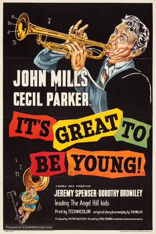 It&#039;s Great to Be Young! - British Movie Poster