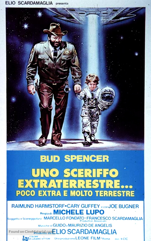 Uno sceriffo extraterrestre - poco extra e molto terrestre - Italian Movie Poster