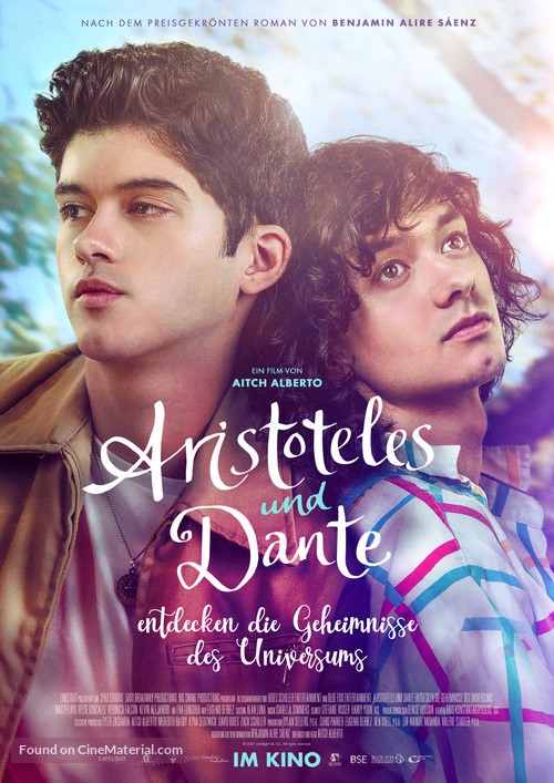 Aristotle and Dante Discover the Secrets of the Universe - German Movie Poster