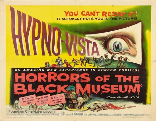 Horrors of the Black Museum - Movie Poster