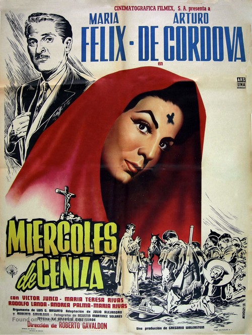 Mi&eacute;rcoles de ceniza - Mexican Movie Poster