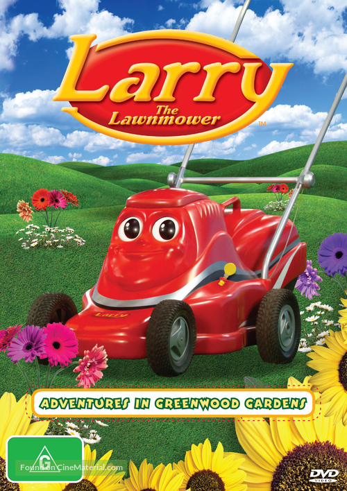&quot;Larry the Lawnmower&quot; - Australian DVD movie cover