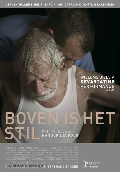 Boven is het stil - Belgian Movie Poster