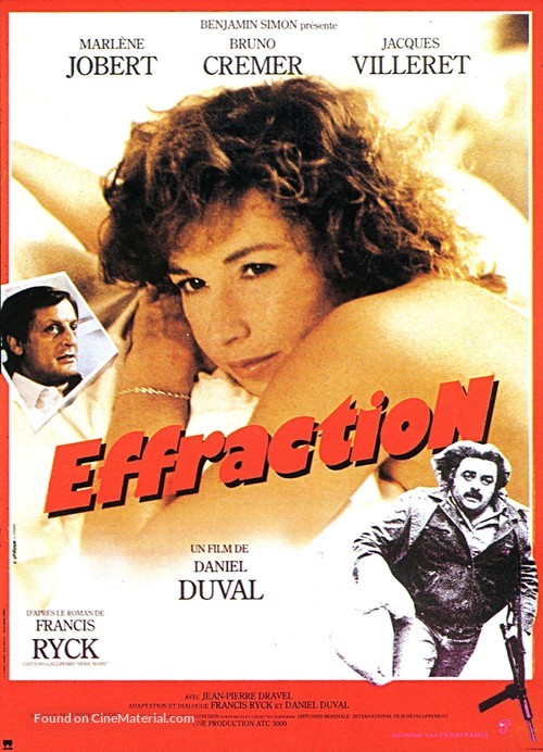 Effraction - French Movie Poster