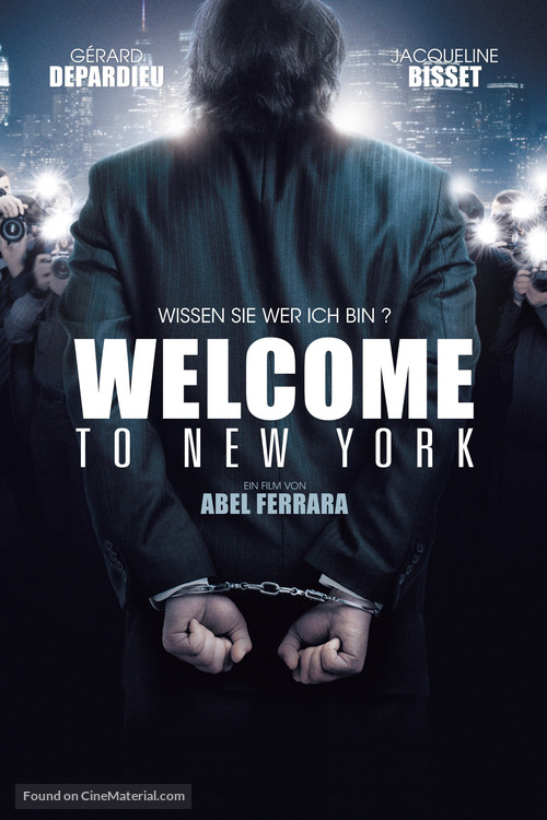 Welcome to New York - German Movie Poster