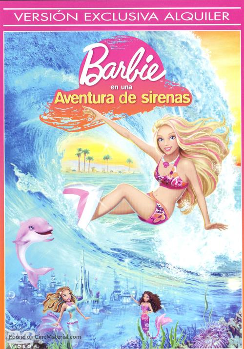 Barbie in a Mermaid Tale - Spanish DVD movie cover