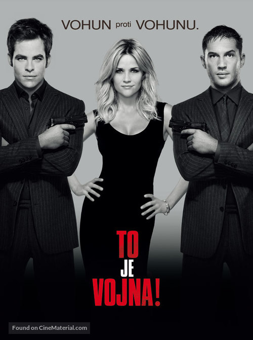 This Means War - Slovenian Movie Poster