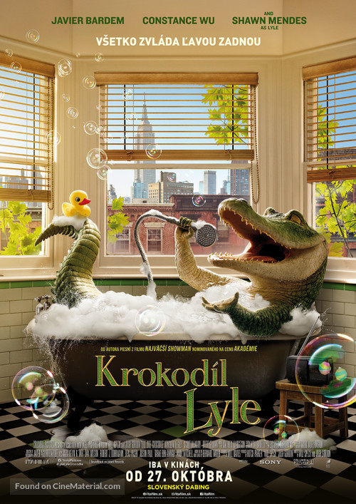 Lyle, Lyle, Crocodile - Slovak Movie Poster