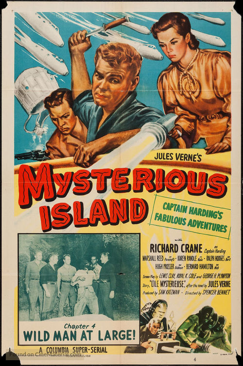 Mysterious Island - Movie Poster