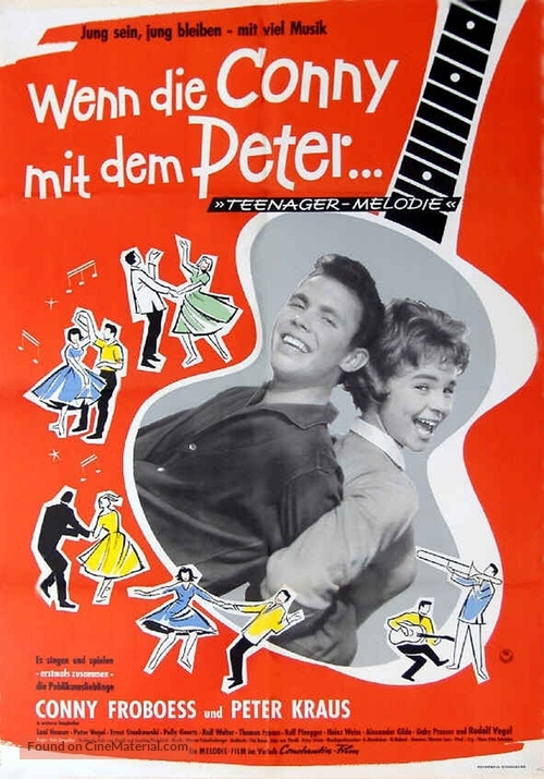 Conny en peter teenager melodie - German Movie Poster