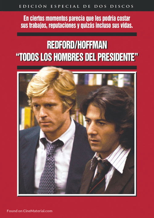 All the President&#039;s Men - Argentinian Movie Cover