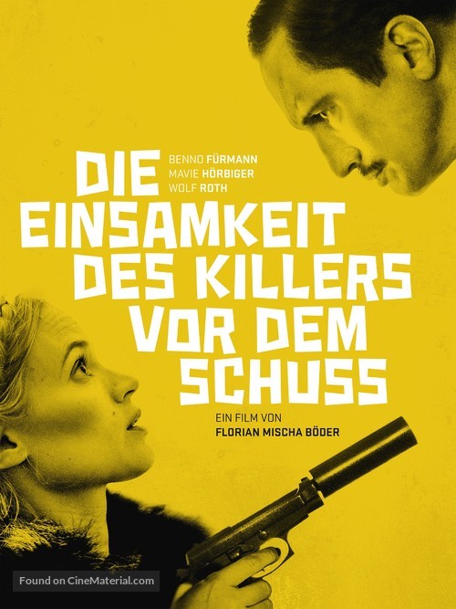 Die Einsamkeit des Killers vor dem Schuss - German Movie Cover