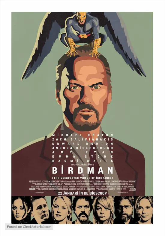 2014 Birdman Or (The Unexpected Virtue Of Ignorance)