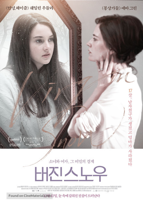 White Bird in a Blizzard - South Korean Movie Poster