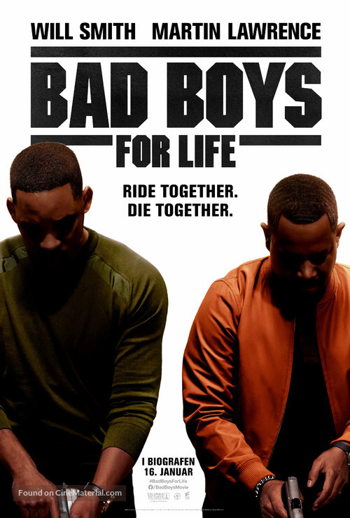 Bad Boys for Life - Danish Movie Poster