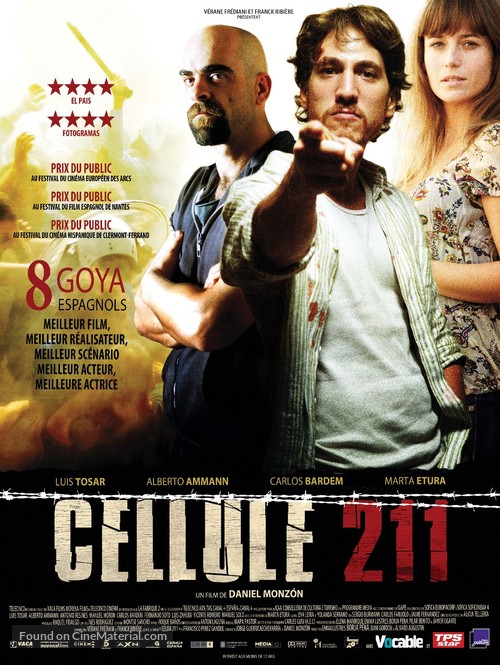 Celda 211 - French Movie Poster