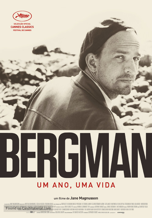 Bergman - Ett &Aring;r, Ett Liv - Portuguese Movie Poster