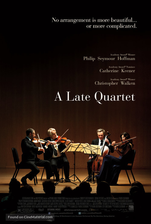 A Late Quartet - Movie Poster