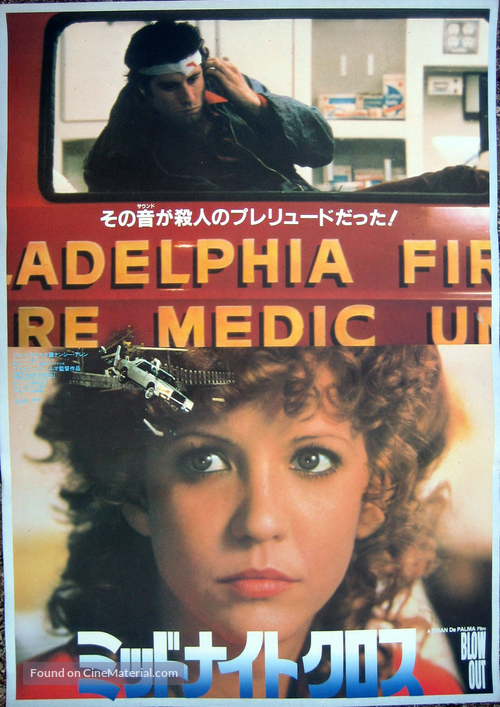 Blow Out - Japanese Movie Poster