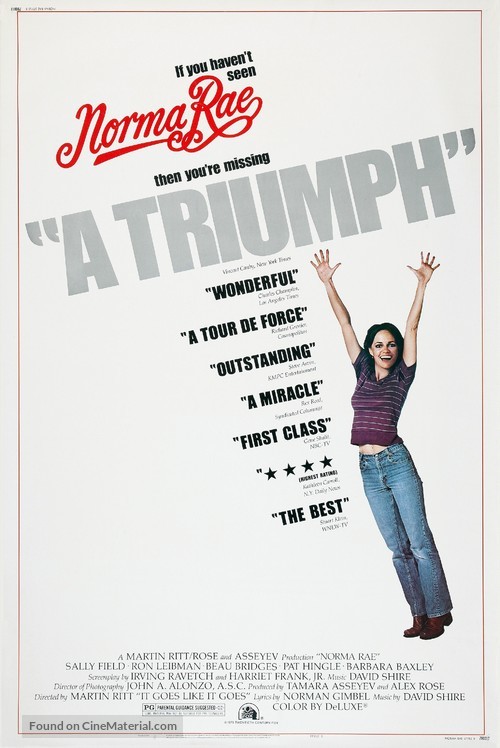 Norma Rae - Movie Poster