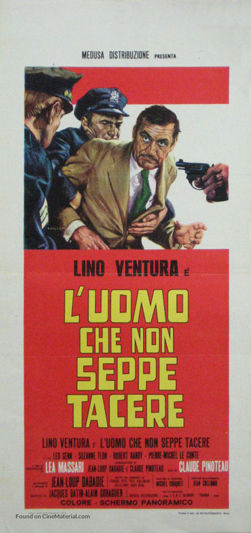 Le silencieux - Italian Movie Poster
