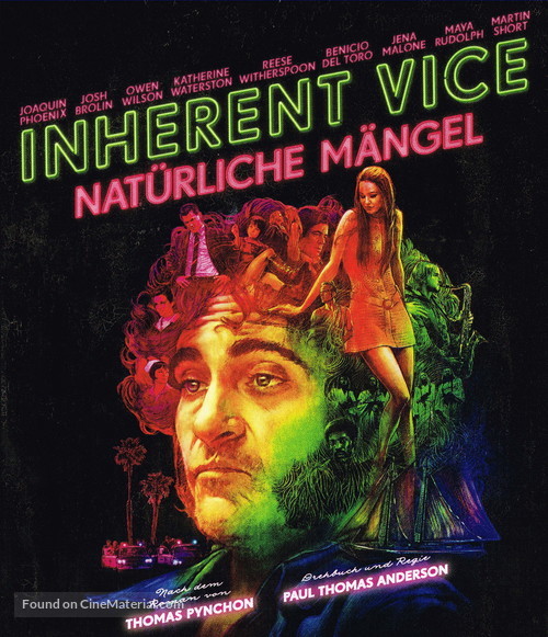 Inherent Vice - German Blu-Ray movie cover