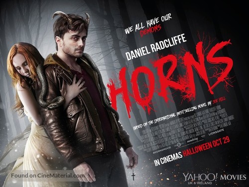 Horns - British Movie Poster
