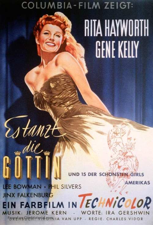 Cover Girl - German Movie Poster