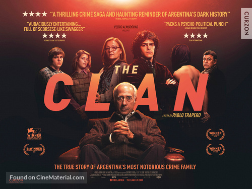 El Clan - British Movie Poster