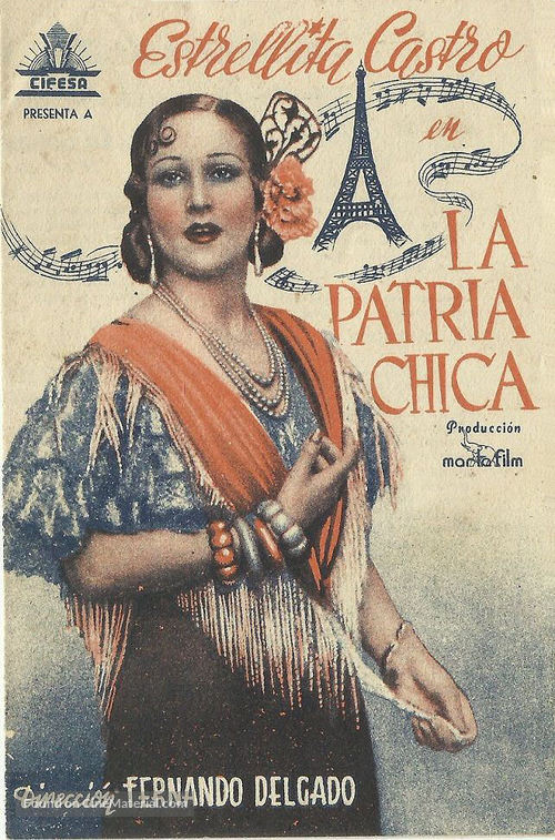 La patria chica - Spanish Movie Poster