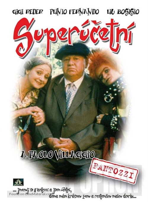 Superfantozzi - Czech DVD movie cover