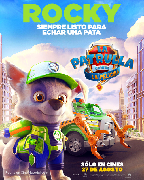 Paw Patrol: The Movie - Spanish Movie Poster